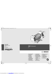 Bosch GBG Professional 8 Originalbetriebsanleitung
