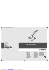 Bosch GRB 14 CE Professional Originalbetriebsanleitung