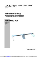Kern MBC-A01 Betriebsanleitung