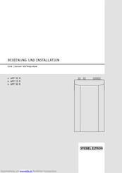 STIEBEL ELTRON WPF 10 M Bedienungs- Und Installationsanleitung
