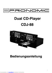 Pronomic CDJ-88 Bedienungsanleitung