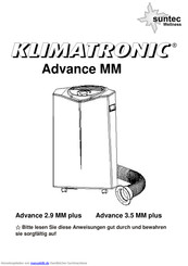 Suntec Klimatronic Advance 2.9 MM plus Bedienungsanleitung