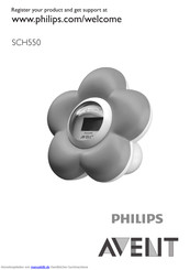 Philips AVENT SCH550 Handbuch