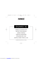 MBO Digimed 16 Gebrauchsanweisung