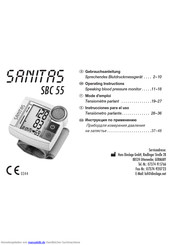 Sanitas sbc 55 Gebrauchsanleitung