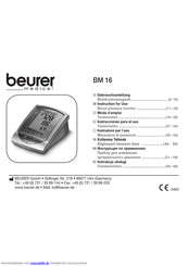 Beurer BM 16 Gebrauchsanleitung