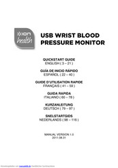 ION USB WRIST BLOODPRESSURE MONITOR Kurzanleitung