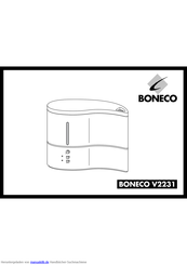 Boneco V2231 Gebrauchsanweisung