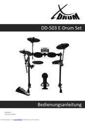 x drum DD-503 E-Drum Set Bedienungsanleitung