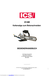 ICS 814M Bedienungsanleitung