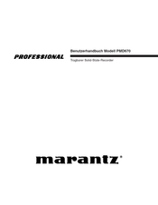 Marantz Professional PMD-670 Benutzerhandbuch