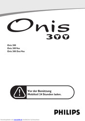 Philips Onis 300 Duo Vox Handbuch