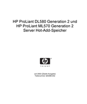 HP ProLiant ML570 Generation 2 Bedienungsanleitung