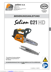 pellenc Selion C21 HD Bedienungsanleitung