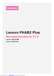 Lenovo PHAB2 Plus PB2-670Y Benutzerhandbuch