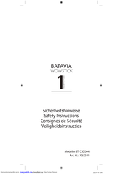 Batavia BT-CSD004 Bedienungsanleitung