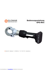 Glomar EPG-Mini Bedienungsanleitung