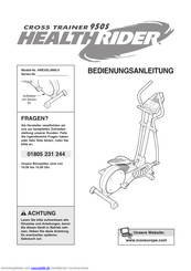 Healthrider HREVEL4885.0 Bedienungsanleitung