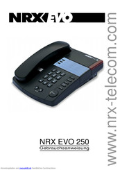 NRX EVO 250 Gebrauchsanweisung