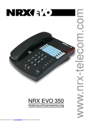NRX EVO 350 Gebrauchsanweisung