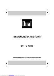 Dual DPTV 4210 Bedienungsanleitung