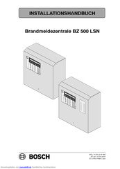 Bosch BZ 500 LSN Installationshandbuch
