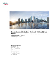 Cisco 8821-EX Benutzerhandbuch