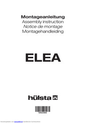 Hulsta ELEA Montageanleitung