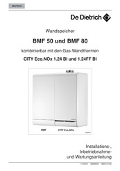 De dietrich BMF 50 Installation, Betrieb Und Wartung