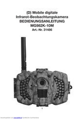 BolyGuard MG982K-10M Bedienungsanleitung
