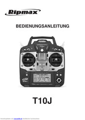 Ripmax T10J Bedienungsanleitung