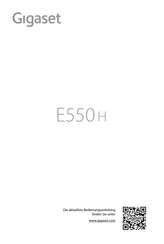 Gigaset E550 H Handbuch