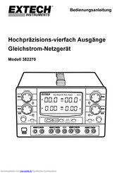 Extech Instruments 382270 Bedienungsanleitung