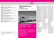 LGB Post- Cargo Sprinter Set Bedienungsanleitung