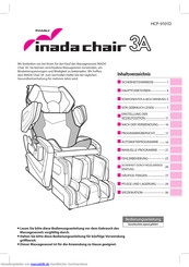 Inada Chair HCP-9101D Bedienungsanleitung