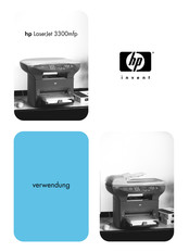 HP LaserJet 3300mfp Handbuch