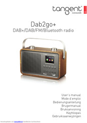 Tangent Dab2go+ Bedienungsanleitung