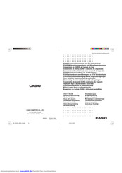 Casio HR-150TEC Bedienungsanleitung