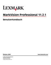 Lexmark MarkVision Professional 11.2.1 Benutzerhandbuch