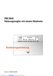 BRIMA PM 2940 Bedienungsanleitung