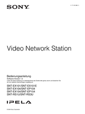 Sony SNT-EX104 Bedienungsanleitung
