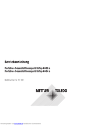 Mettler Toledo InTap4004e Betriebsanleitung