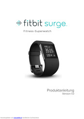 Fitbit Surge Anleitung