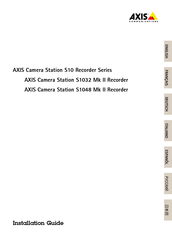 Axis S1032 Mk II Installationsanleitung