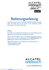 Alcatel onetouch idol2 mini 6016D Bedienungsanleitung