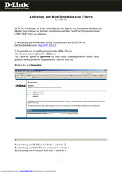 D-Link DCM-704 Anleitung