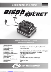CS-Electronic BISON ROCKET C130320 Bedienungsanleitung