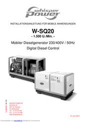 Whisper Power W-SQ20 Installationsanleitung