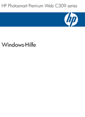 HP Photosmart Premium Web C309 series Handbuch