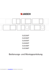 Jaksch CLE2200T Bedienungsanleitung